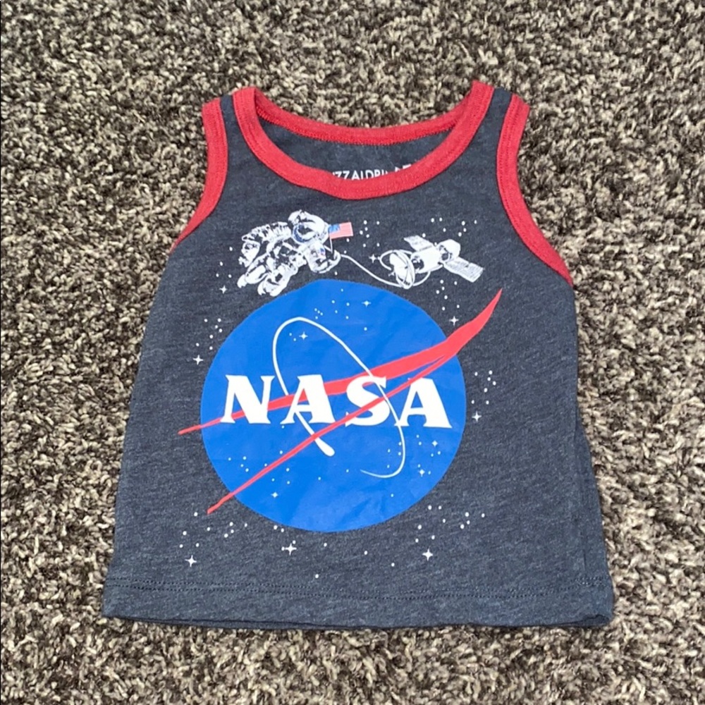 NASA Buzz Aldrin brand tank top